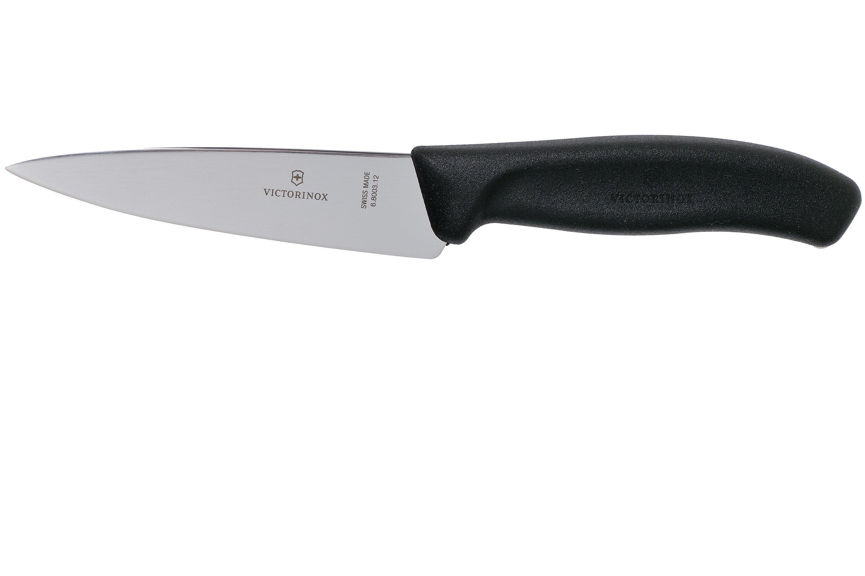 Ніж кухонний обробний Victorinox SwissClassic 12 см, чорний Фото 1